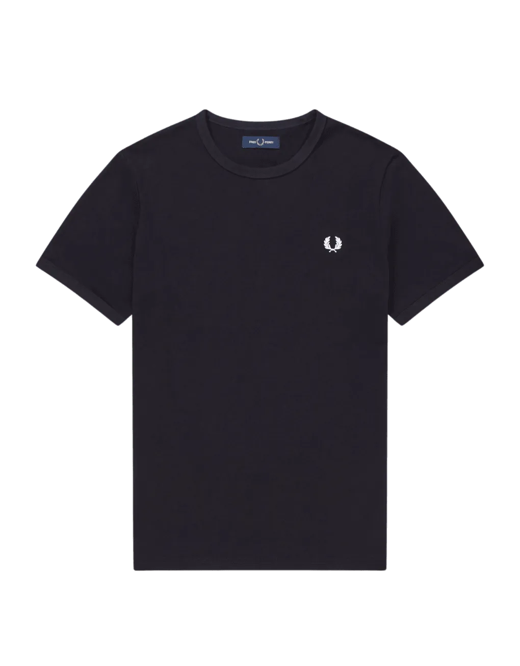 Camiseta Fred Perry Ringer M3519 Azul Marino - ECRU