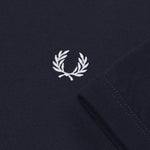 Camiseta Fred Perry Ringer M3519 Azul Marino - ECRU