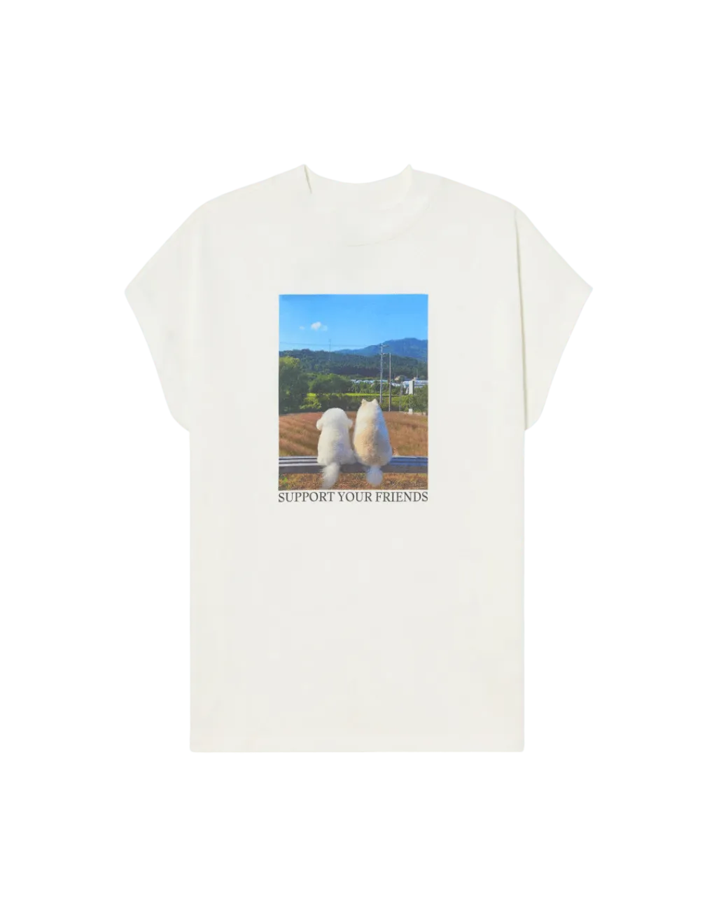 Camiseta Friends - ECRU