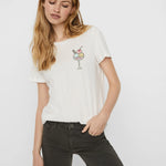 Camiseta Galafrancis - ECRU