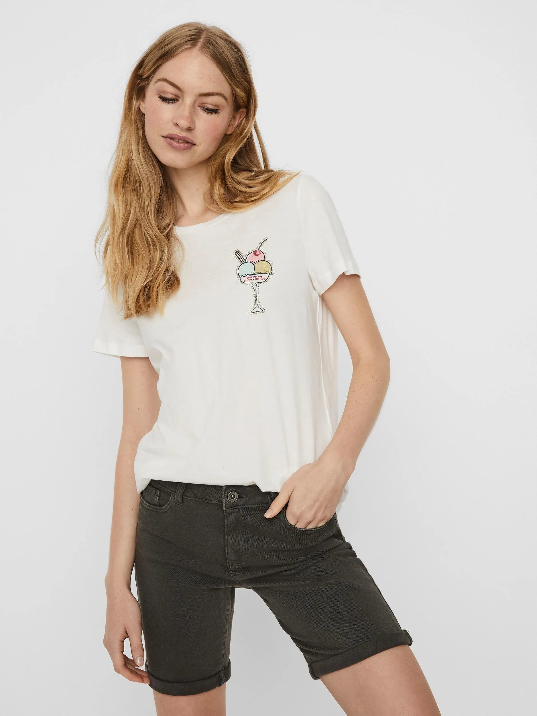 Camiseta Galafrancis - ECRU