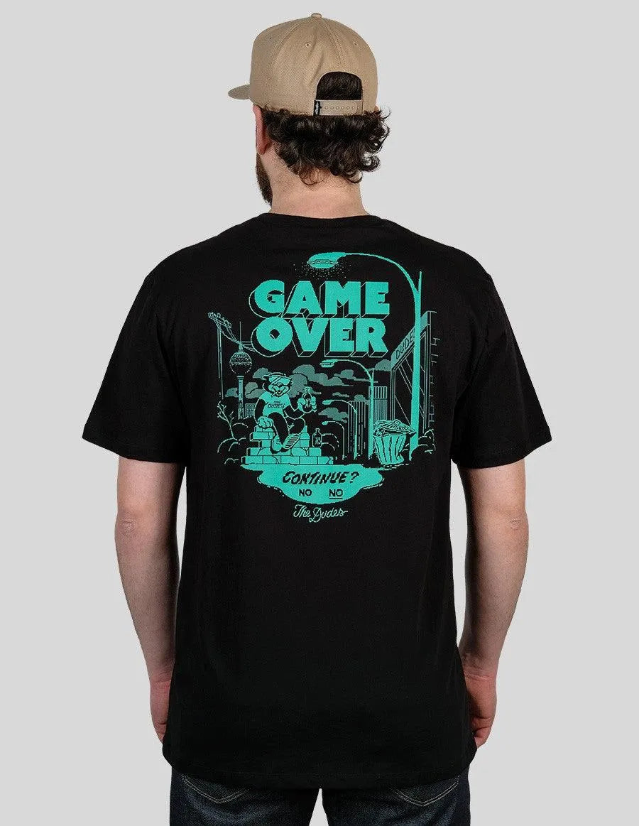 Camiseta Game Over - ECRU