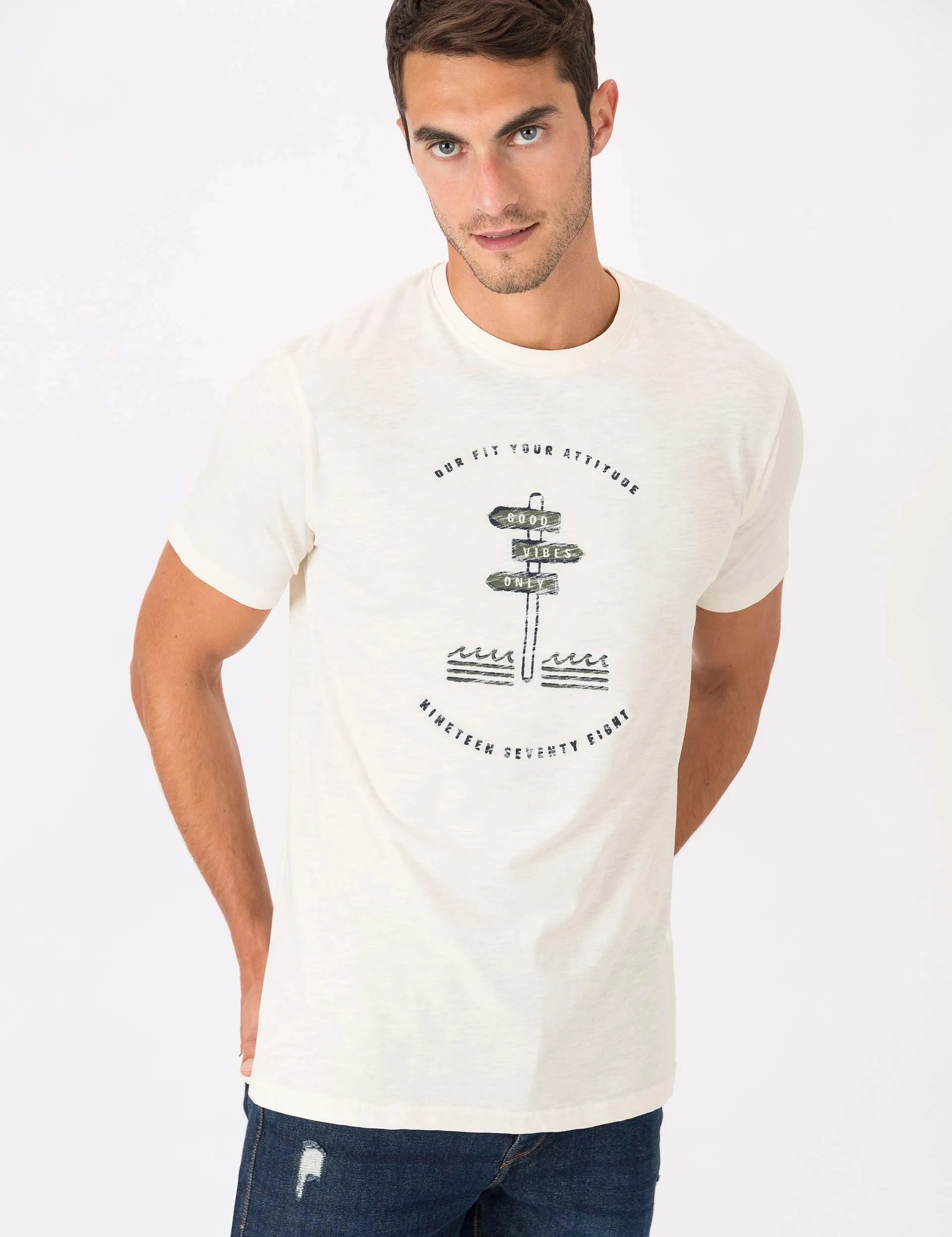 Camiseta Genoa Abedul - ECRU