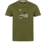 Camiseta Genoa Kelly Green - ECRU