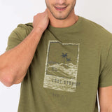 Camiseta Genoa Kelly Green - ECRU