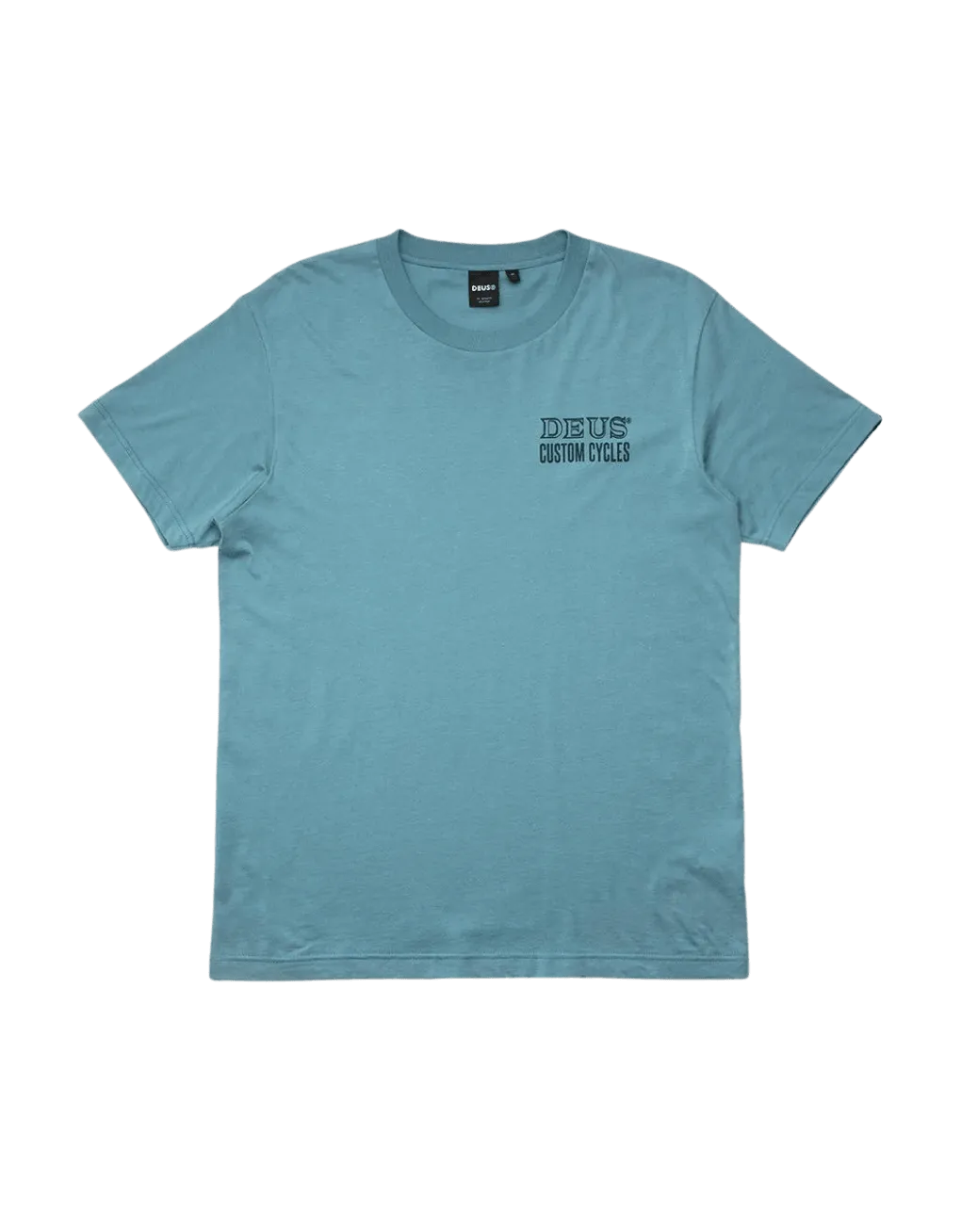 Camiseta Good Luck Smoke Blue - ECRU