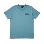 Camiseta Good Luck Smoke Blue - ECRU