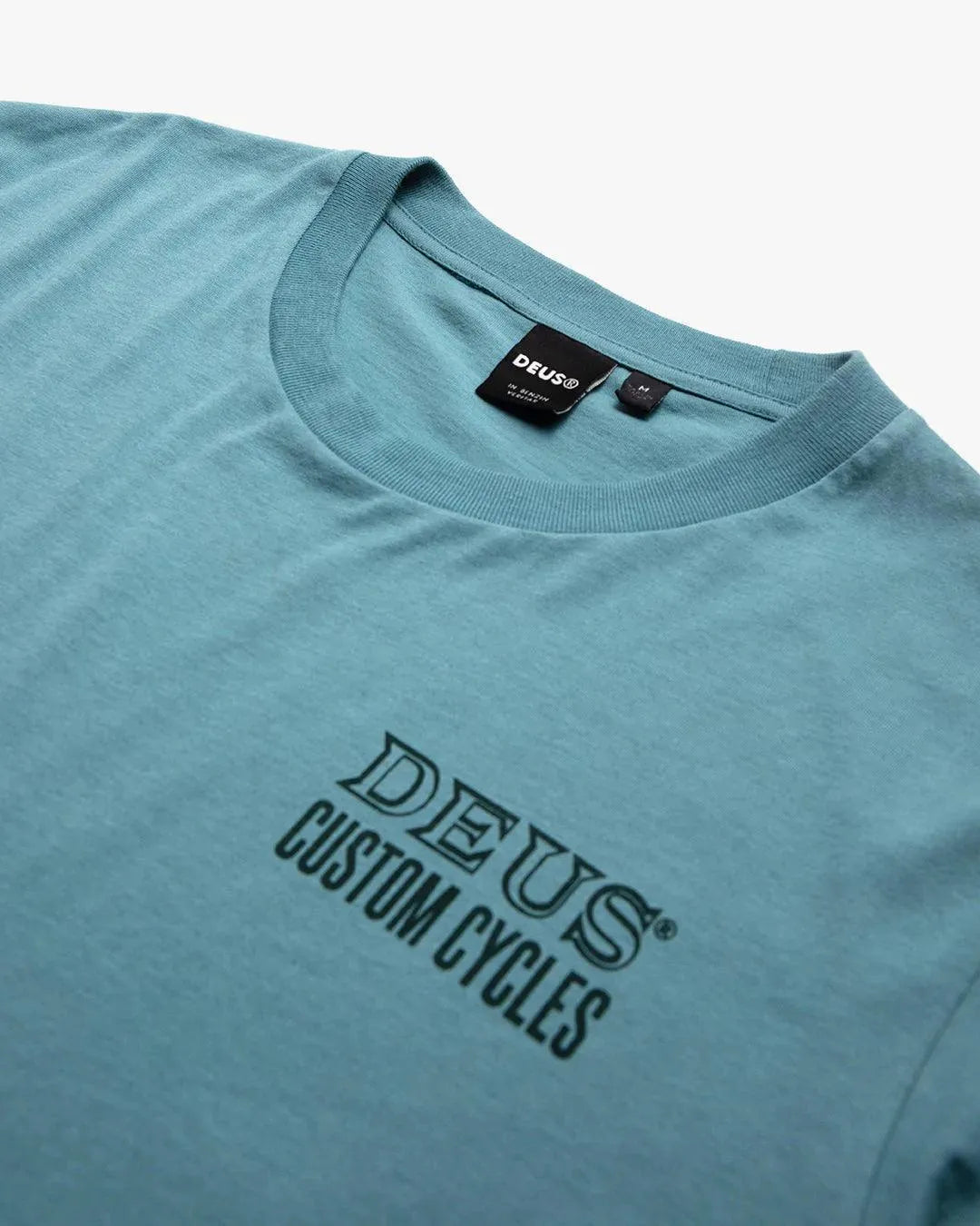 Camiseta Good Luck Smoke Blue - ECRU