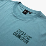 Camiseta Good Luck Smoke Blue - ECRU