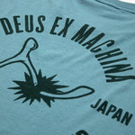 Camiseta Good Luck Smoke Blue - ECRU