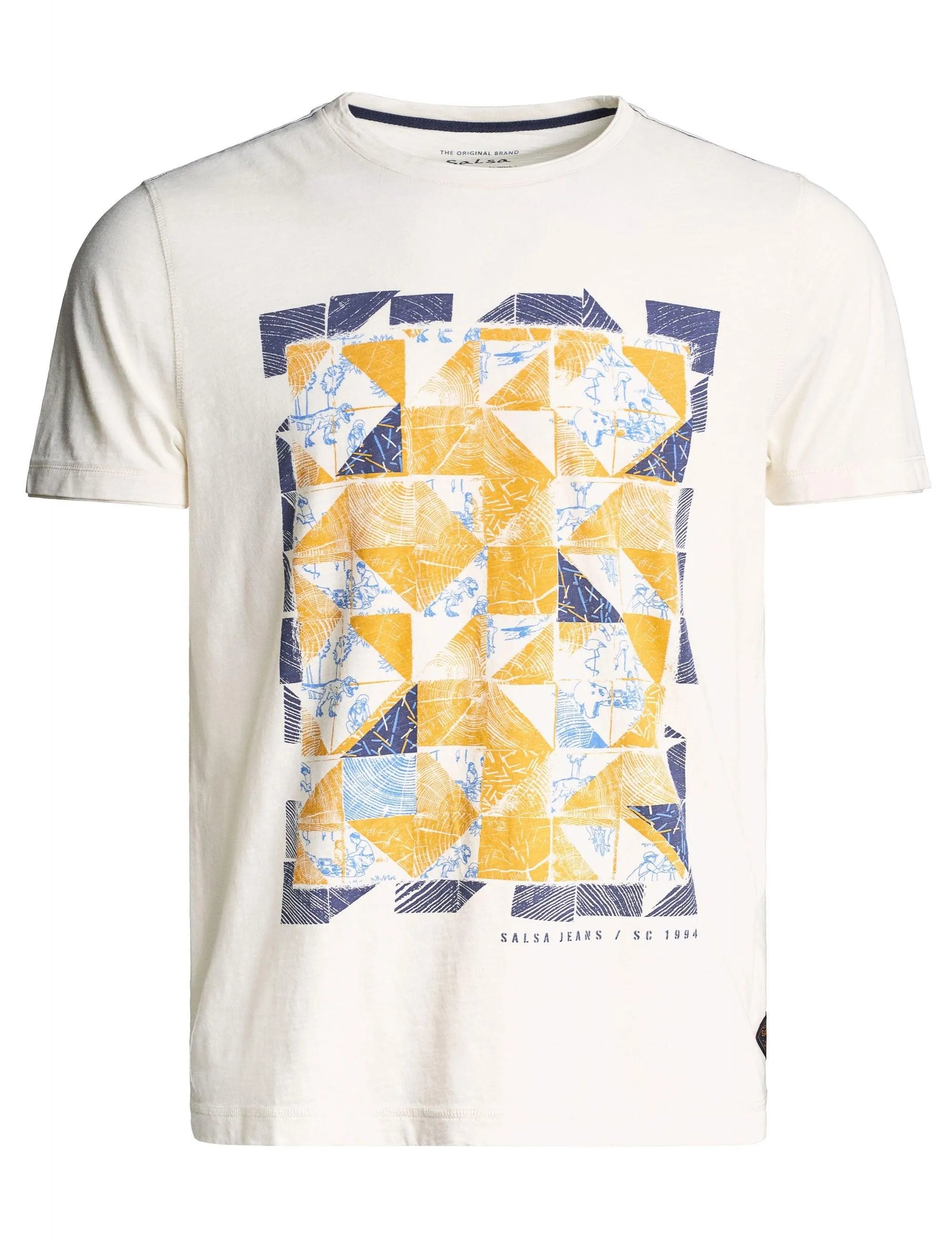 Camiseta gráfica delantera - ECRU