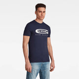 Camiseta Graphic 4 Azul - ECRU