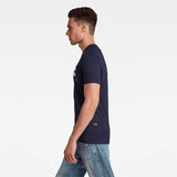 Camiseta Graphic 4 Azul - ECRU