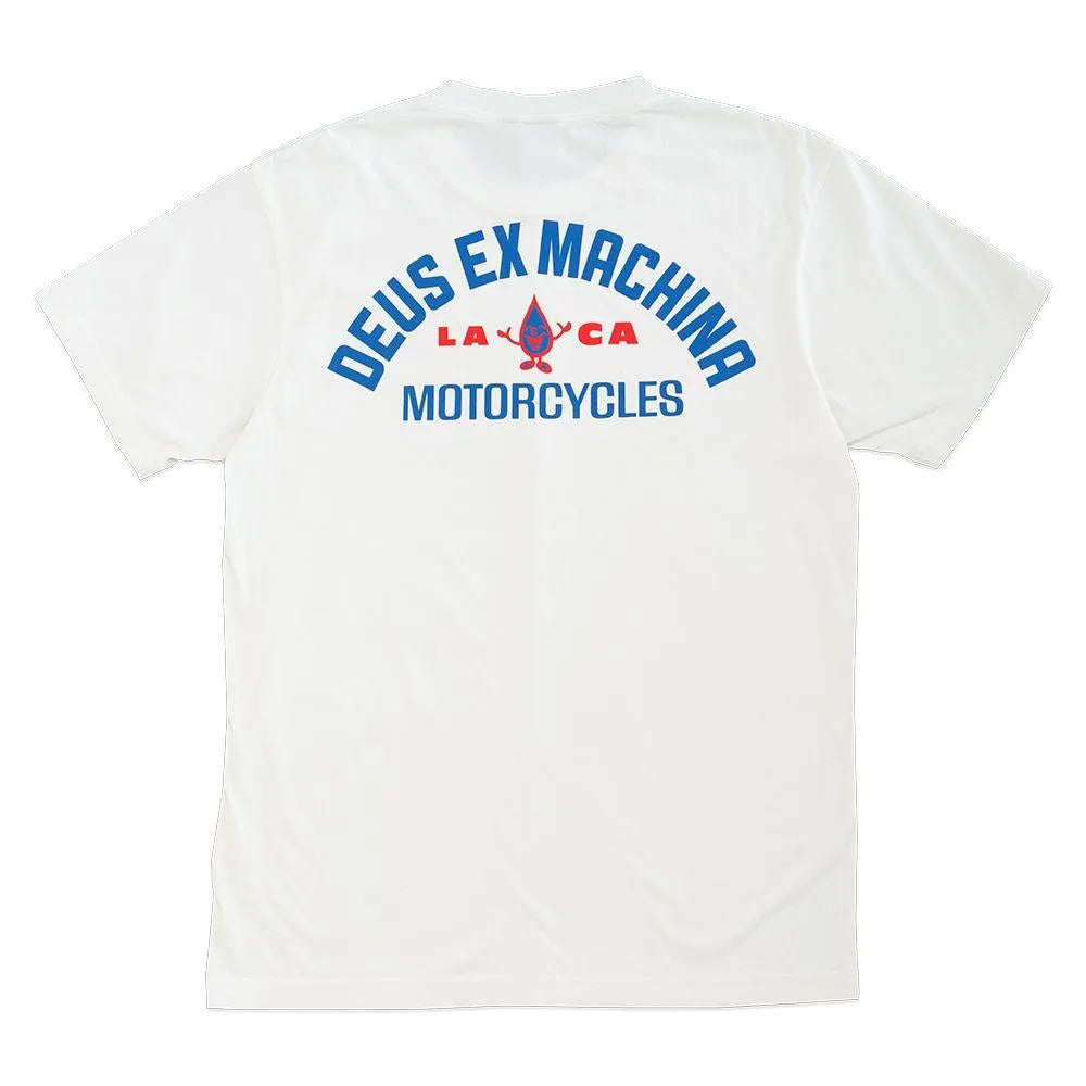 Camiseta Grease Monkey Tee Vintage White - ECRU