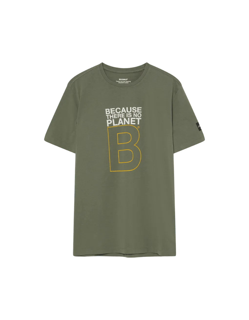 Camiseta Great B Washed Olive - ECRU