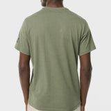 Camiseta Great B Washed Olive - ECRU