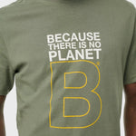Camiseta Great B Washed Olive - ECRU