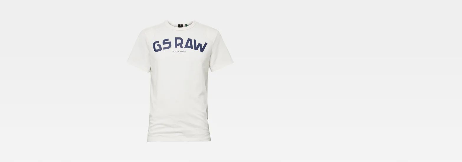 Camiseta Gsraw GR - ECRU