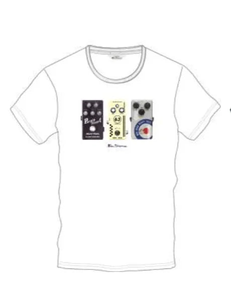 Camiseta Guitar Pedal - ECRU