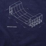 Camiseta Half Pipe - ECRU