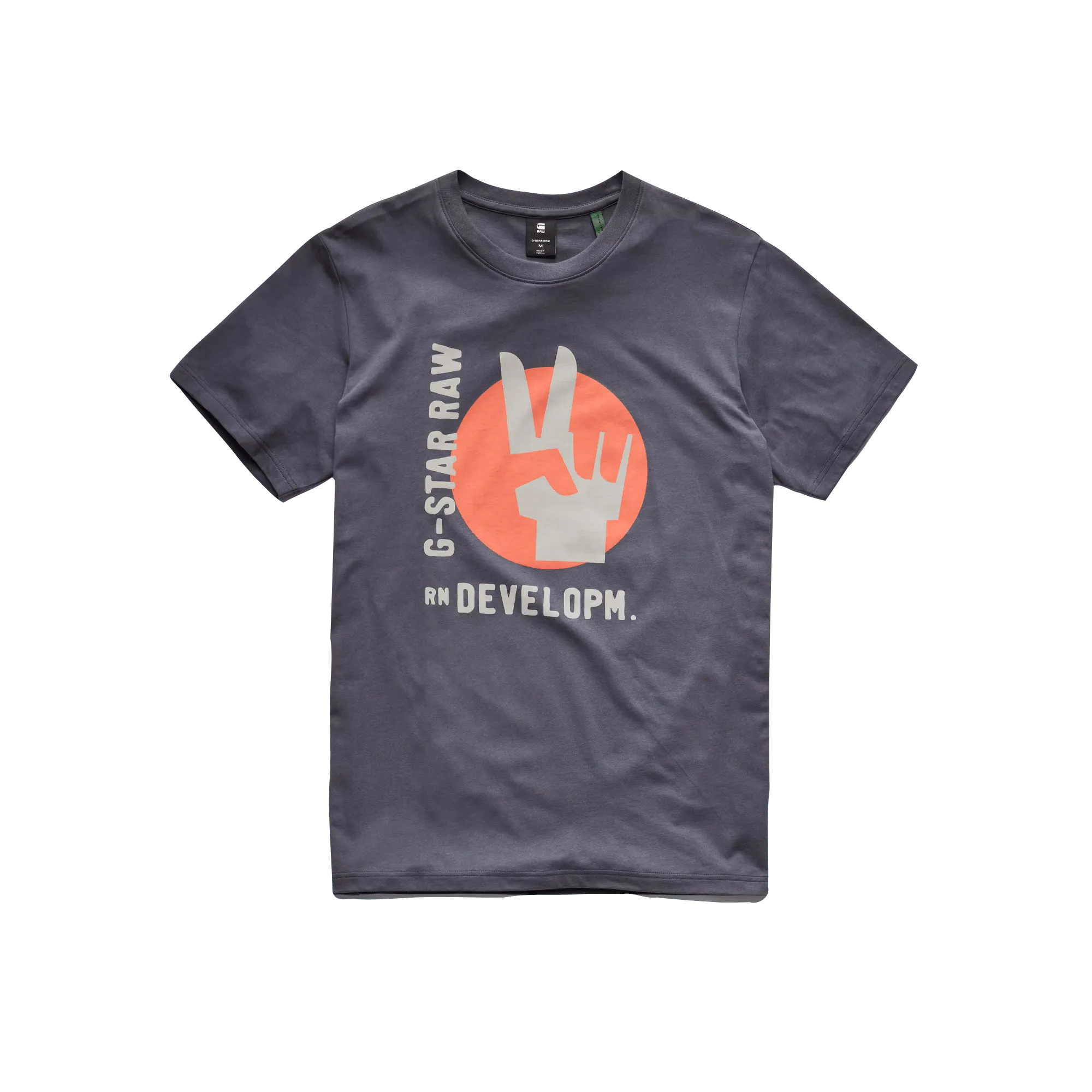 Camiseta Hand Graphic Fantem Blue - ECRU
