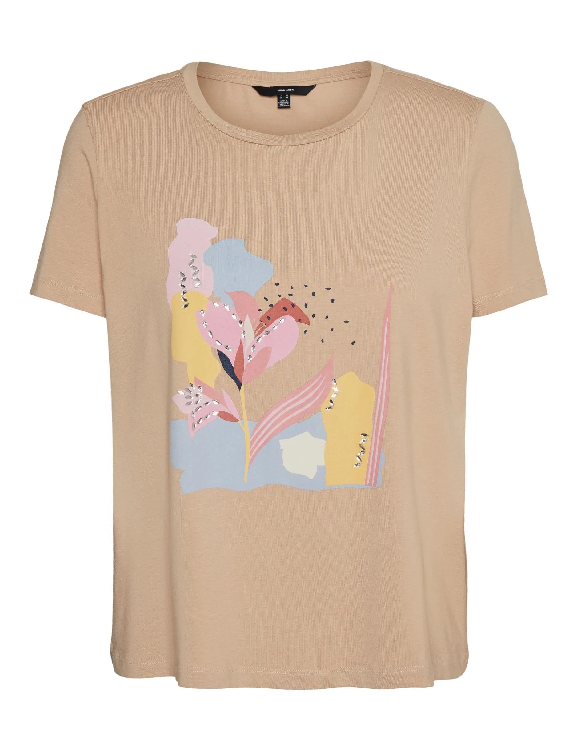 Camiseta Helaolly - ECRU