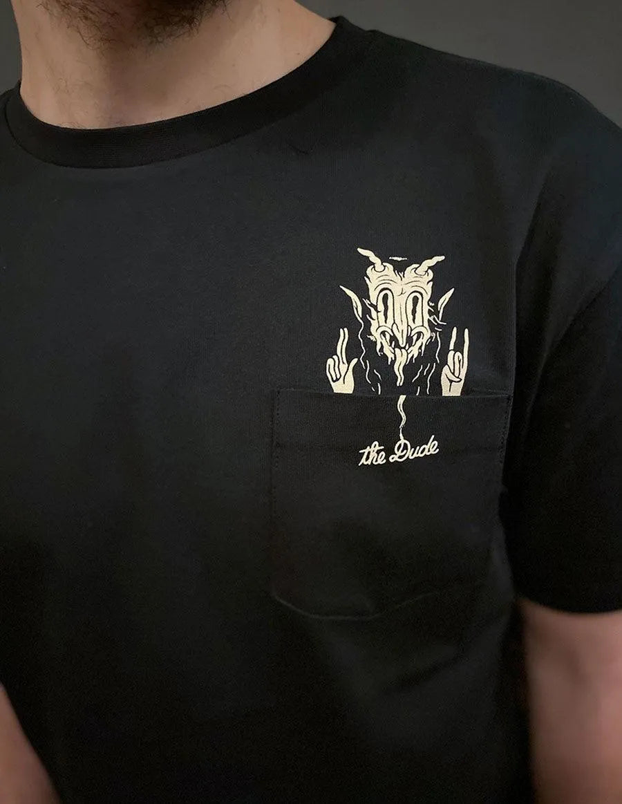 Camiseta Helles In Hell - ECRU