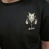 Camiseta Helles In Hell - ECRU