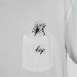 Camiseta Hey - ECRU
