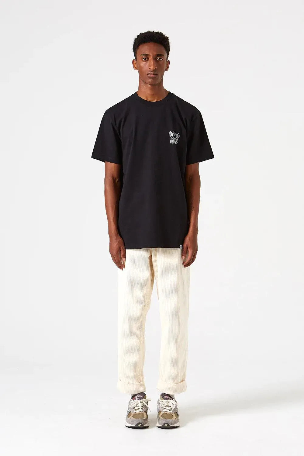 Camiseta Homegrown Plain Black - ECRU