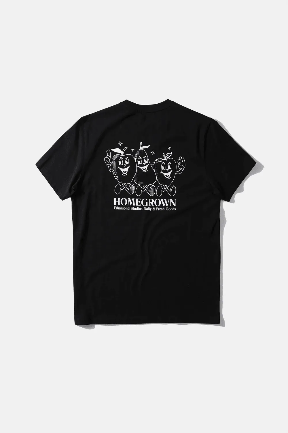 Camiseta Homegrown Plain Black - ECRU