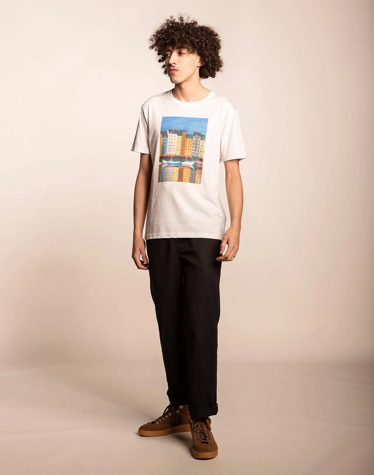 Camiseta Honfleur - ECRU