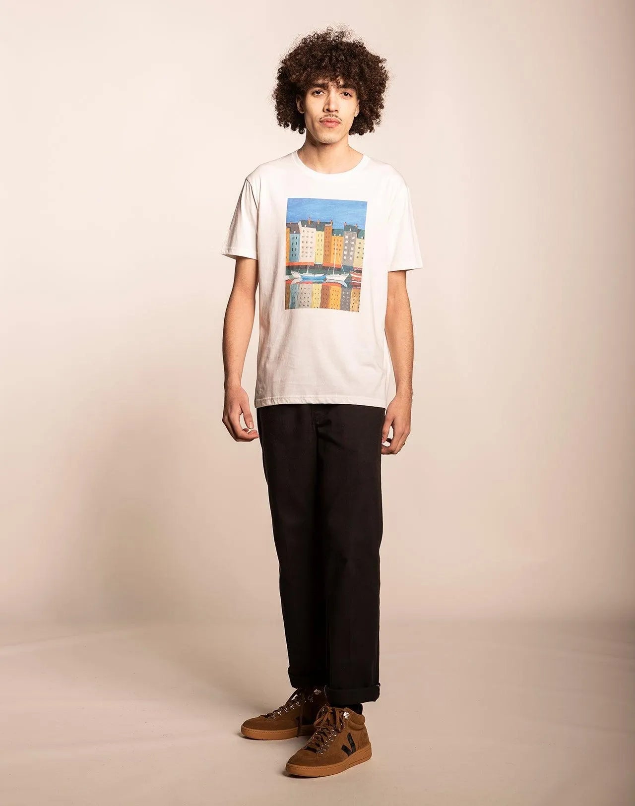 Camiseta Honfleur - ECRU