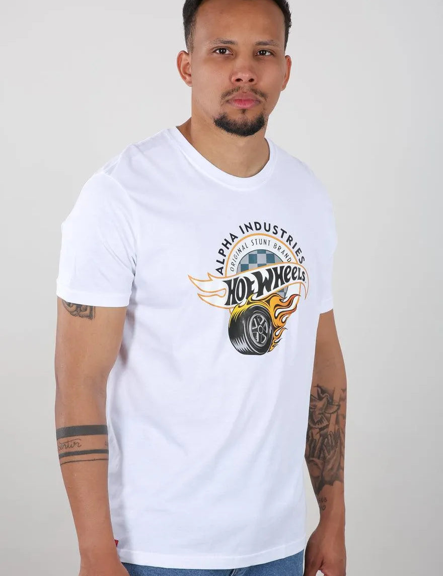 Camiseta Hot Wheels Alpha - ECRU
