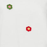 Camiseta ICHI Camino Cloud Dancer - ECRU