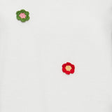 Camiseta ICHI Camino Cloud Dancer - ECRU