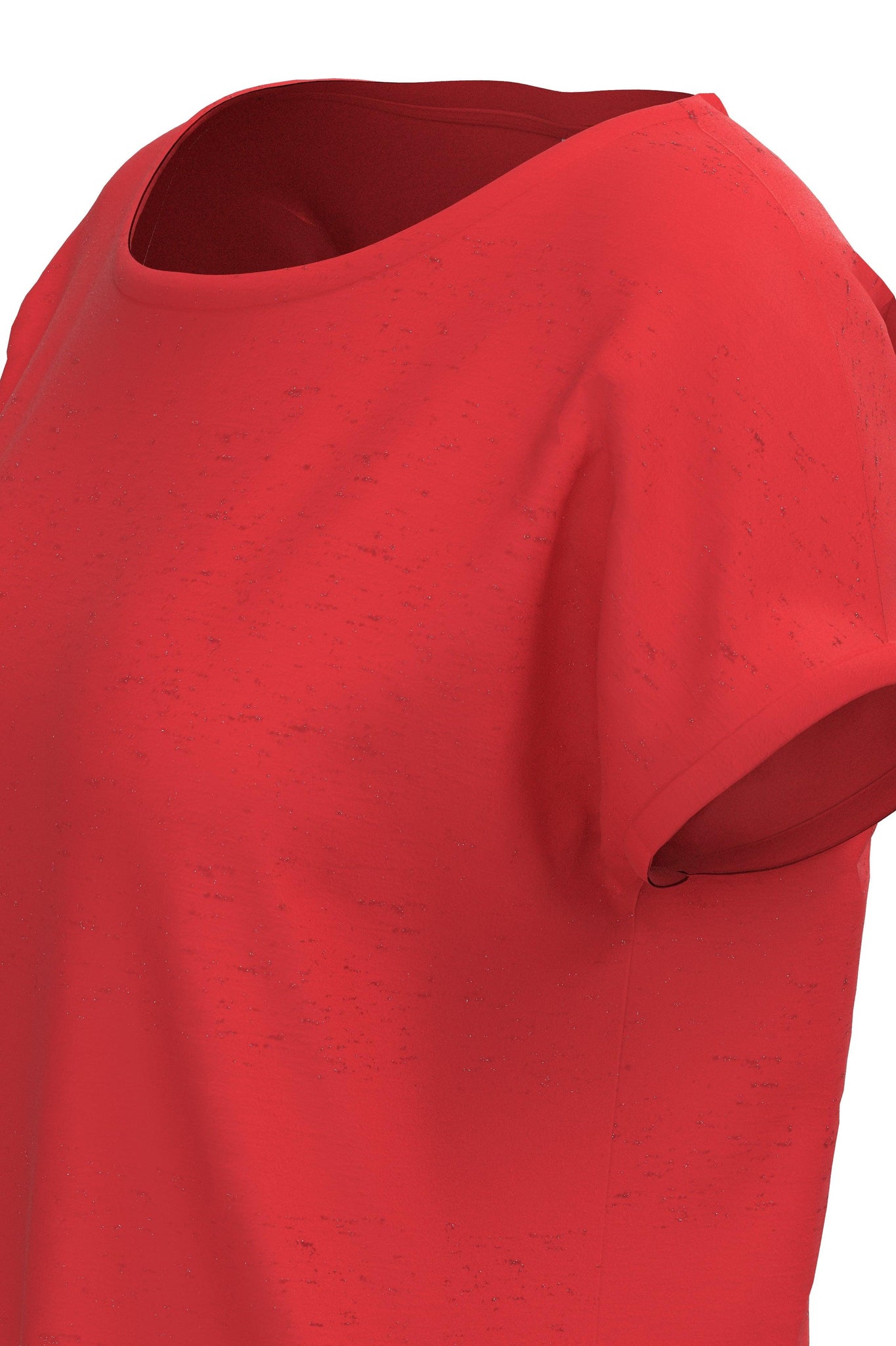Camiseta ICHI Rebel Poppy Red - ECRU