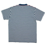 Camiseta Indigo Stripe - ECRU