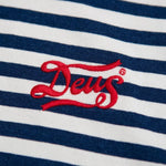 Camiseta Indigo Stripe - ECRU