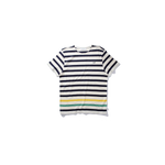 Camiseta Intruder Stripes - ECRU