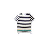 Camiseta Intruder Stripes - ECRU