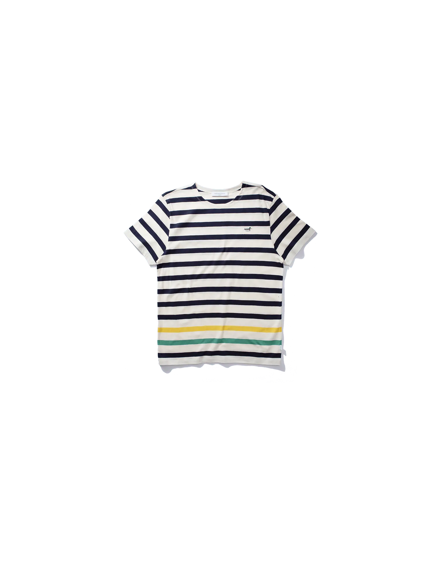 Camiseta Intruder Stripes - ECRU