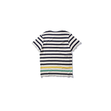 Camiseta Intruder Stripes - ECRU
