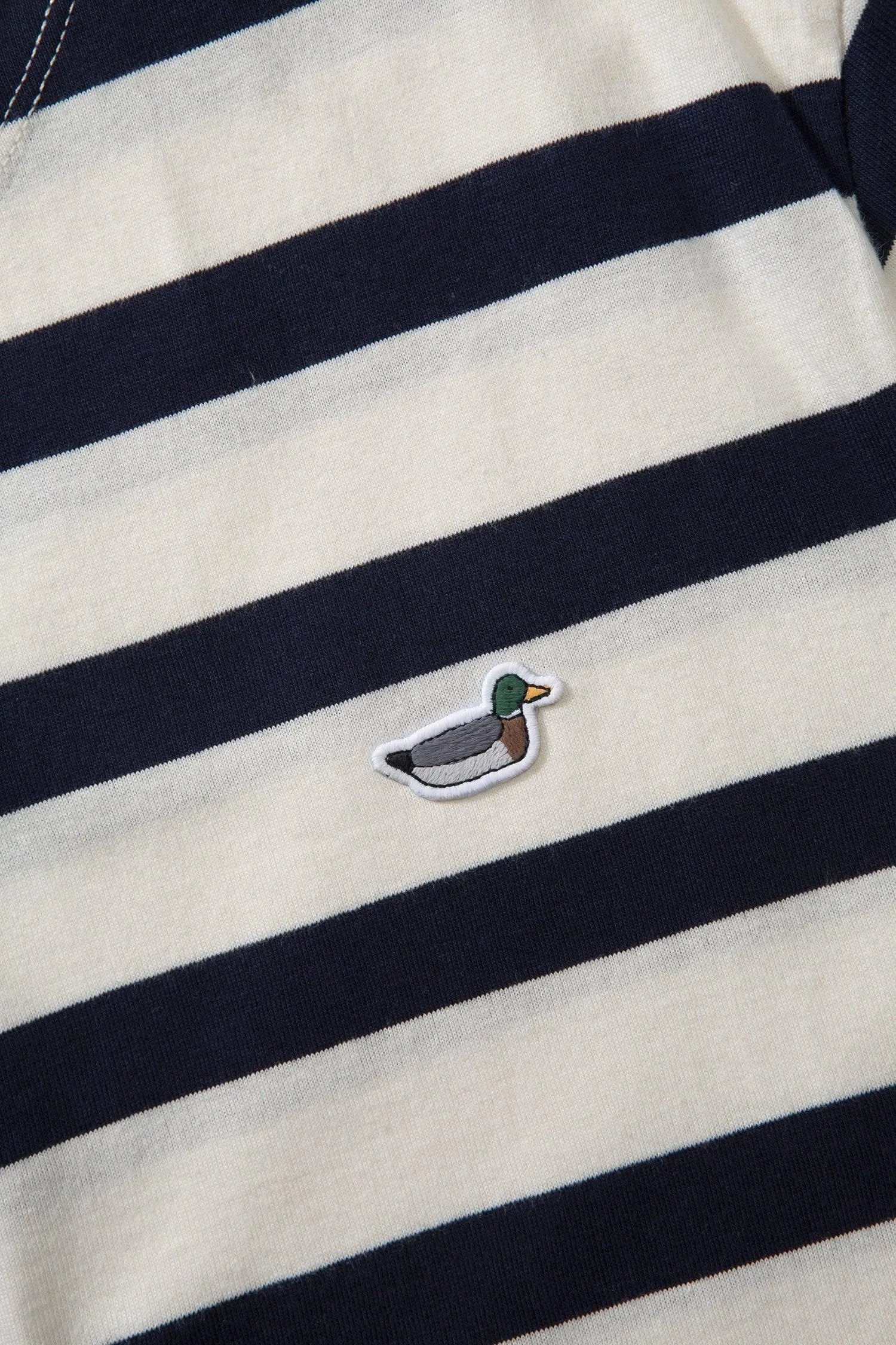 Camiseta Intruder Stripes - ECRU