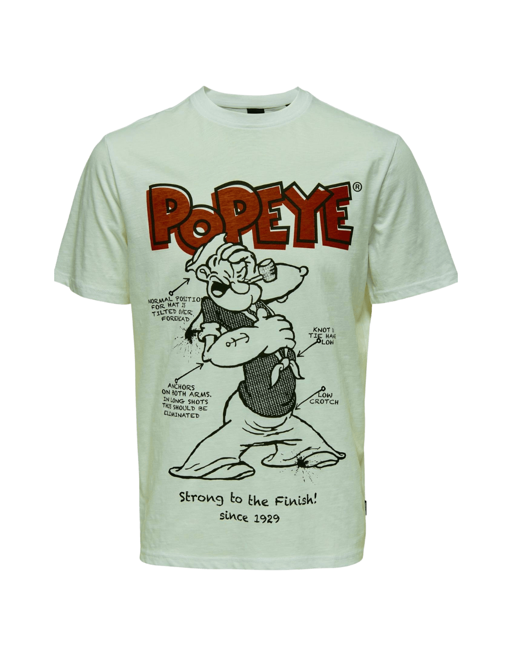 Camiseta Jake Popeye - ECRU