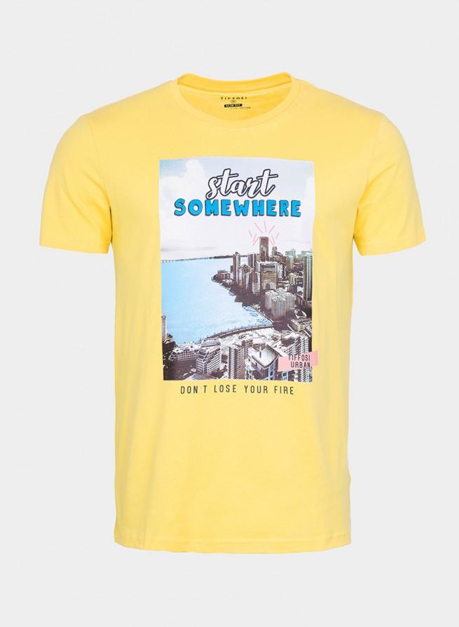 Camiseta Johannesburg Amarilla - ECRU