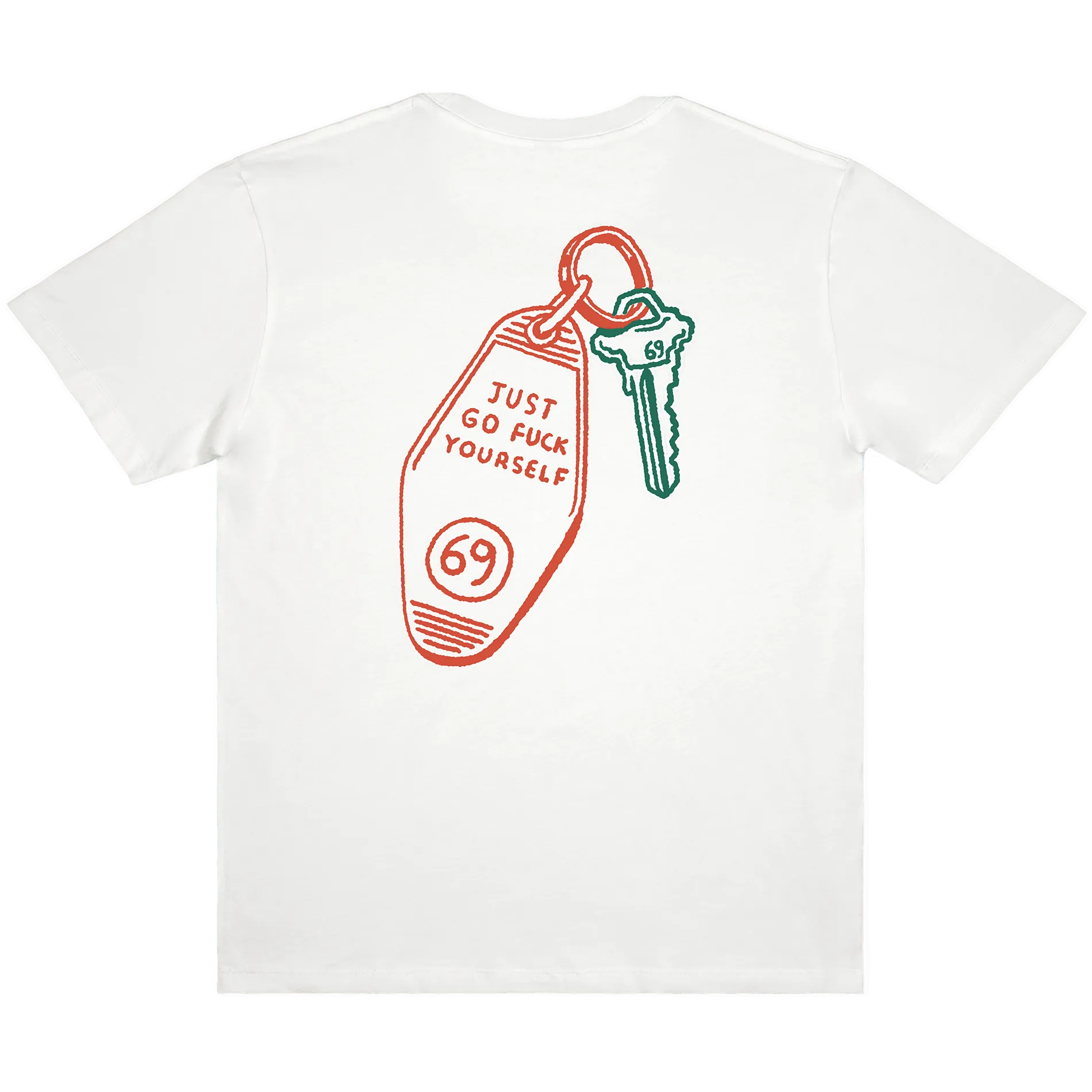 Camiseta Key To My - ECRU