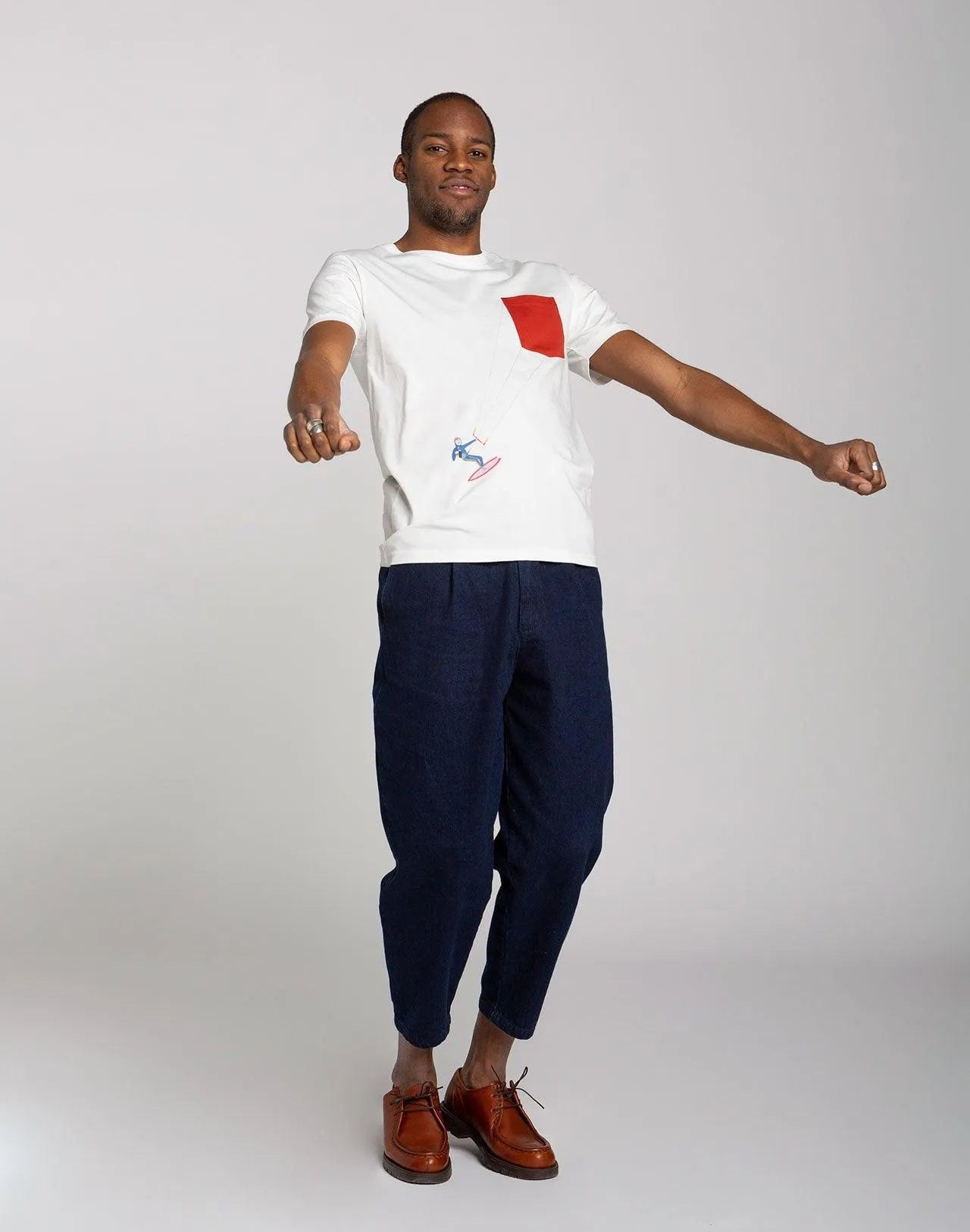 Camiseta Kitesurfing - ECRU