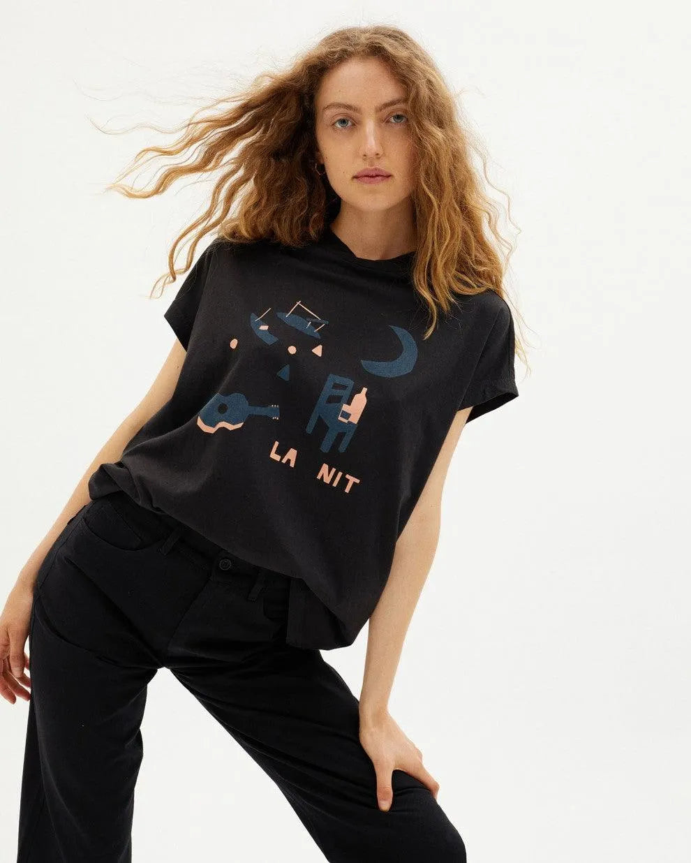 Camiseta La Nit - ECRU