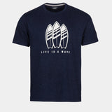 Camiseta Life - ECRU